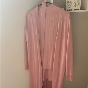 SHEIN Pink Long Sleeve Dress